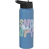 Sleepy Snoopy Pastel Dream Stainless Steel Insulated Water Bottle