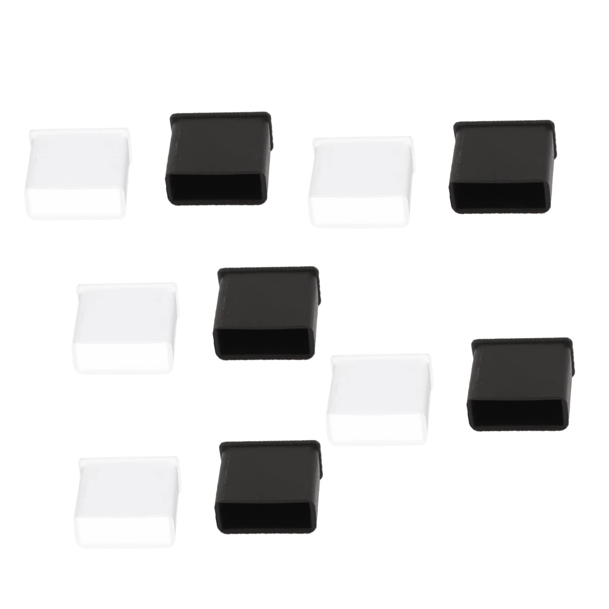 A ABSOPRO USB a Male Anti-Dust Cap Cover Protector Plastic (Set of 10)