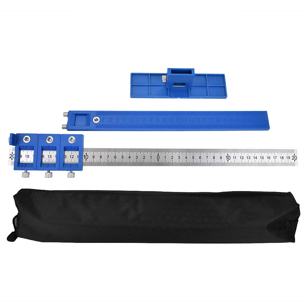 Adjustable Cabinet Punch Tool, Stainless Stell Drill Punch, Cabinet Hardware Drill Guide Template Accessories