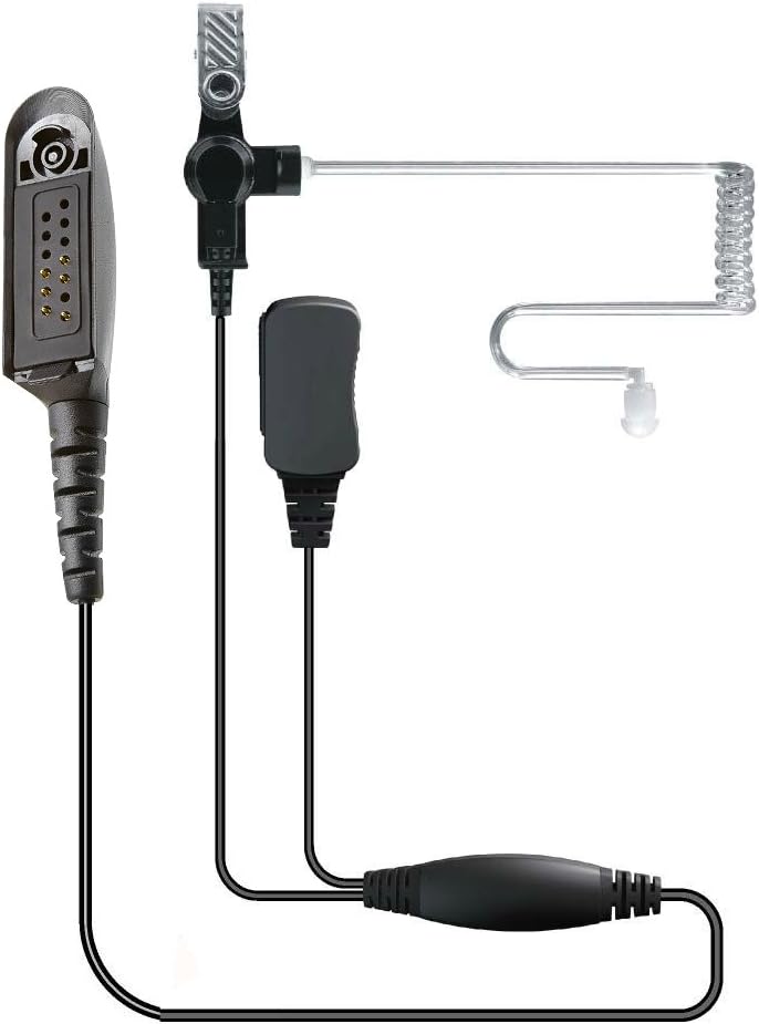 HYSHIKRA Sepura Oordopjes Headset Compatibel voor Sepura STP8000 STP9000 SC20 SC21 Radios (G-Vorm