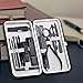 Professional Nail Clipper Set Manicure Sets Pedicure Kit - 15 PCS Personal Grooming Tools in Exquisite Travel Case for Men and Women