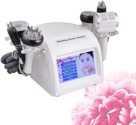 QJXF Portable 8 In 1 40K Cavitation Multipolar RF Radio Frequency Slim Vacuum Spa Machine -Improve The Facial And Body Skin