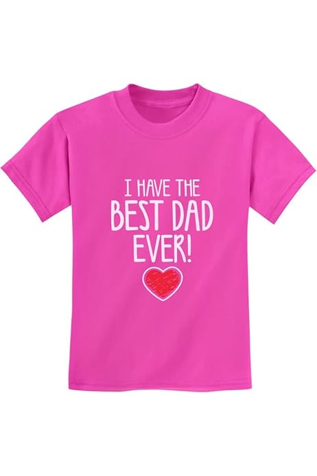 I Have The Best Dad Ever Shirt Gifts for Dads Daddy is My Superhero Father's Day Youth & Toddler Kids T-shirt