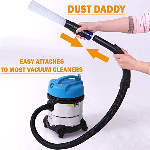 Revolutionary Dust Daddy Brush Hoover Broom Vacuum Cleaner Tiny Suction