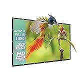 60-Inch outdoor Projector Screen Home Theater/Cinema or Presentation Platform - 16:9 Portable Tabletop Projector Screen - Suitable for HDTV/Sports/Movies/Presentations (60 inch)