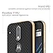 Moto G4 Plus Case/G4 Case, Rebex & IPAKY Slim Protective Cover Shock Absorption / Scratch Resistant Soft TPU Bumper Case for Moto G4/G4 Plus (2016) (Gold)
