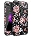 XIQI Compatible with Samsung Galaxy A03S Case, Marble Pattern 3 in 1 Hybrid Hard PC Bumper Full Body Soft Silicone Rubber Heavy Duty Rugged Anti-Scratched Cover for Women Girls(Pink)