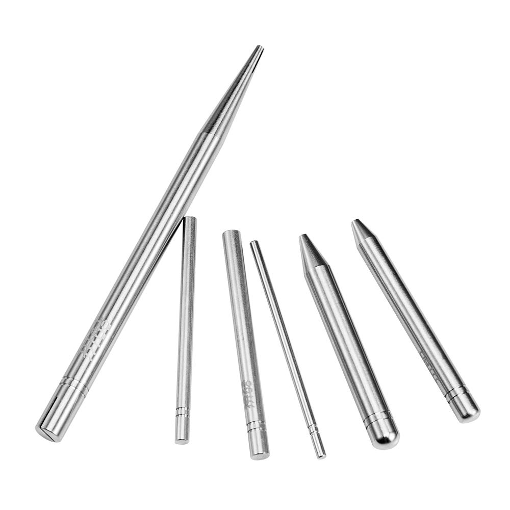 Piececool 6 Pieces Metal Model Kits Tool Sets, Edges Tabs Cylinder Cone Shape Bending Assist Tools for DIY 3D Metal Puzzles Assemble Model Kits for Adults Teens