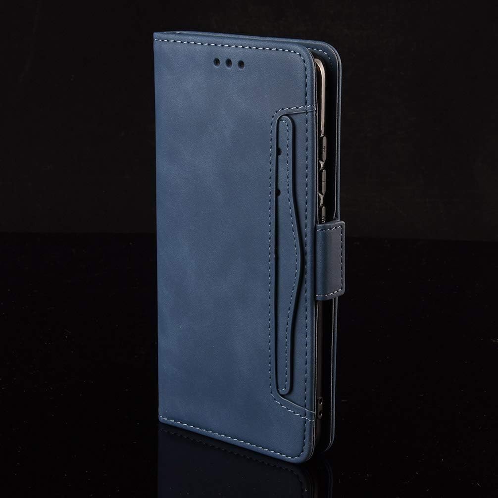 Leather Case for Nokia 8.3 5G Phone Cover Wallet Flip Iron Buckle Closure with Multi-card Slot Business Card Holder and Bracket Function - Image 3