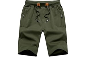 MO GOOD Mens Casual Shorts Workout Fashion Comfy Camo Shorts Breathable Big and Tall Shorts