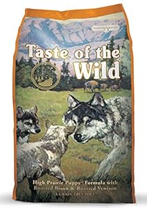 Taste of the Wild High Prairie Puppy Formula with Bison and Roasted Venison Dry Dog Food, 30-Pound Bag