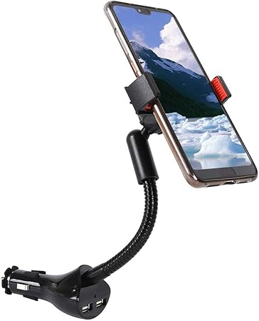 Amazon Co Jp Fanaticalpurchasejp スマホ用 シガーソケット 充電 ホルダー Usb 2ポート車載ホルダー スマホスタンド シガーソケット Iphone Android各種対応 車 バイク