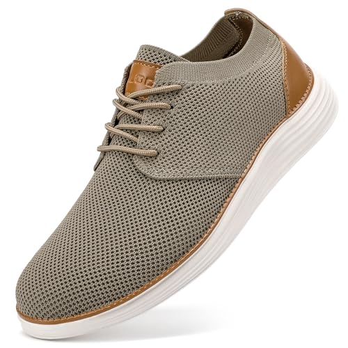VILOCY Men's Fashion Dress Sneakers Casual Walking