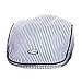 Sumilulu Baby Hat, Cute Baby Infant Boy Girl Stripe Beret Cap Peaked Baseball Hat (Blue)