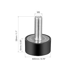 uxcell M6 Thread Rubber Mounts,Vibration