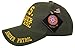 US Border Patrol Law Enforcement, 3D Embroidered Adjustable Baseball Cap Hat Bundle w/US Flag Hat Pin