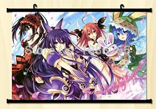 Anime family Date A Live Tokisaki Kurumi Dakimakura Home Decor Japanese Poster Wall Scroll