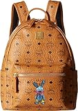 MCM Unisex Rabbit Backpack Small Cognac SM