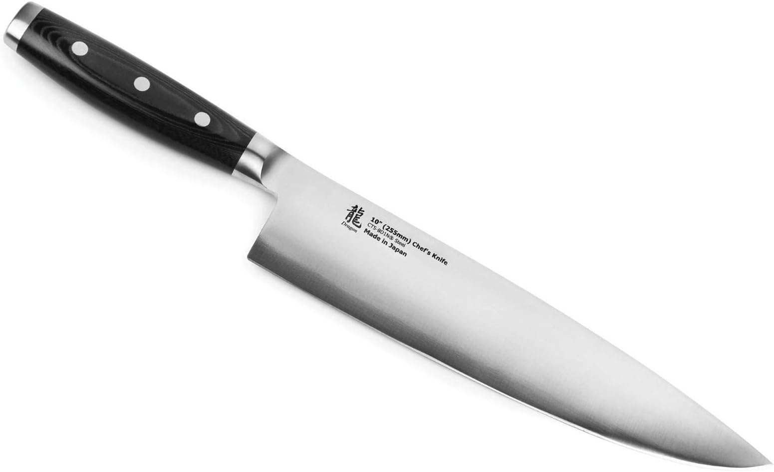 Yaxell Dragon 8" Chef's Knife Made with American Steel and Handcrafted in Japan