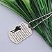 Best Gifts for Son to My Son Dog Tag Necklace Personalized Father Son Pendant Father to Son Gift (to My Son Necklace)