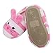 Beeliss Blkcery Toddler Girls Slippers Cartoon Animal Crochet Shoes (11-12 M US Toddler, Pink)