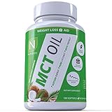 NutraKey MCT Oil Softgels, 180-Count