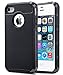 ULAK 4S Case,iPhone 4S Case,iPhone 4 Case, Dual Layer Hybrid Slim Hard Case for Apple iPhone 4S & iPhone 4 with Hard PC Cover and Soft Inner TPU (Black)