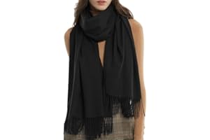 FURTALK Womens Pashmina Shawl Wraps Cashmere Feel Winter Scarf Soft Warm Blanket