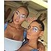 Pro Acme Fashion Oversized Rimless Sunglasses Women Clear Lens Available (Clear)