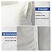 2 Packs Hippih Waterproof Zippered Pillow Encasement-Bed Bug Proof Pillow Cover Protects Against Dust Mite, Bacteria, Allergens,Standard Size,20X26 Inch