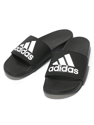 adidas men's adilette cf  logo slide sandal