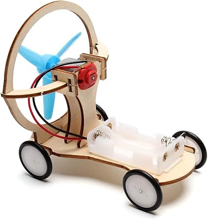 Amazon Jackbaggio 新しい 技術 科学的な 物理的 手作り モデル 空のおもちゃの車 実験キット にとって 子供 の間に 6 12歳 Diy Tool 05 電気 電力 おもちゃ