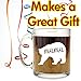 Mama Bear Mug - Glass Coffee Mug - Makes a Great Mom Gifts, Christmas Birthday or Mother's Day Gift, 13 Oz Capacity with White Gift Box Included