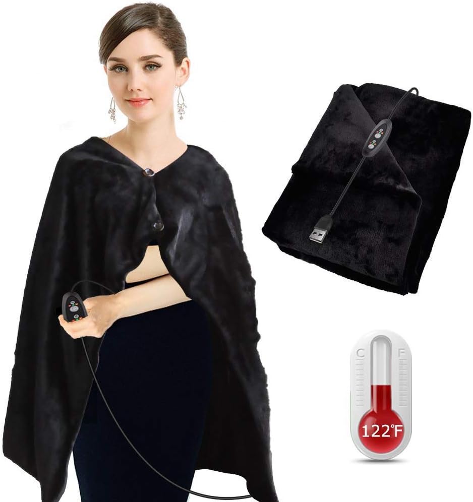 usb heated poncho