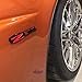 Corvette C6 Z06 Chevy Emblems Gloss Black 2005-2013