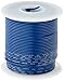 Remington Industries 22UL1007SLDBLU UL1007 22 AWG Gauge Solid Hook-Up Wire, 300V, 0.0253