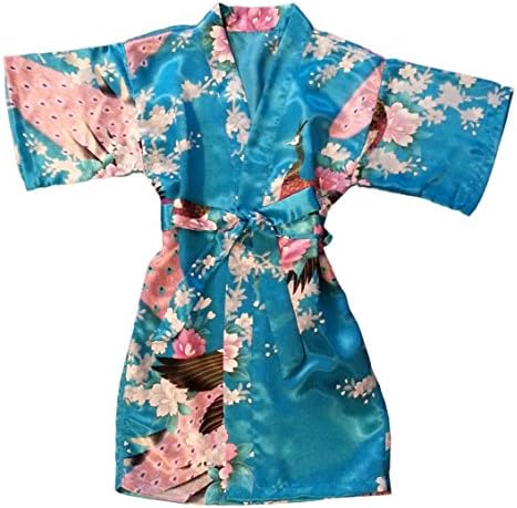 Flower Girl Robe (4, Turquoise)