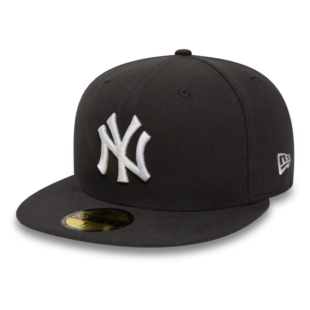 New Era New York Yankees 59fifty Cap MLB Basic Graphite/White - 7 1/2-60cm