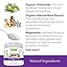VET-VIRTUE Calming Treats for Dogs- Soft Chew Formula with Organic Hemp Oil for Dogs, Easy Consumption and Great Tasting with Organic Chamomile and Valerian Extract