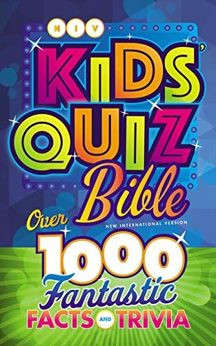 NIV, Kids' Quiz Bible, Hardcover, Comfort Print: Over 1,000 Fantastic Facts and Trivia