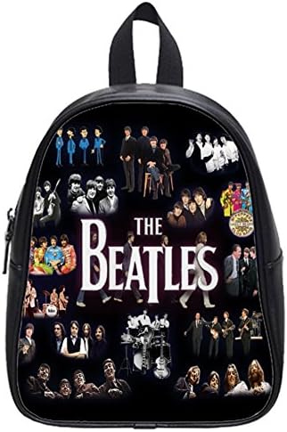 Large Size Beatles Printing Shoulders Backpack Custom High School Students Backpack for Travel or Party
