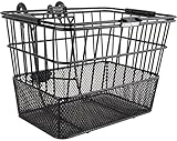 Sunlite Mesh Bottom Bicycle Lift Off Basket, Black
