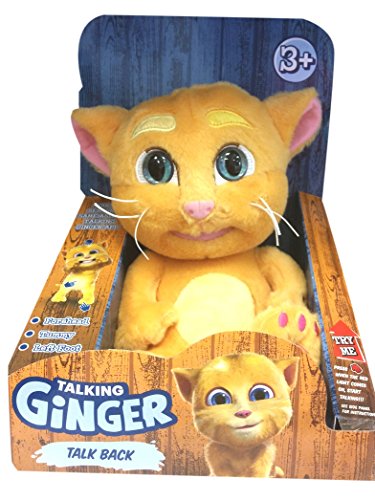 Dragon-i Toys Talking Ginger Plush