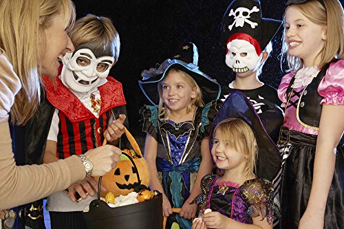 image for Yomiie 2PCS Pumpkin Bags Non-Woven Candy Buckets Trick or Treat Bags P