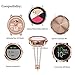 KADES Compatible for Galaxy watch 6 Strap 40mm 44mm,20mm women Bling Bracelet for Galaxy Watch 5/4 strap 40mm 44mm,Galaxy Watch 6 Classic strap 47mm 43mm,Galaxy Watch 4 Classic 42mm 46mm,Rose Gold