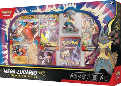 Pokémon (Sammelkartenspiel), PKM Mega-Lucario Figuren-Kollektion 3