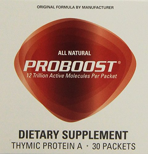 ProBoost, Thymic Protein A (TPA), 30 Packets with 4 mcg TPA/Packet – Immune Support Supplement by Genicel, Inc.