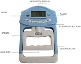 SUAVER Digital Hand Dynamometer 200lbs/90kg Grip Strength Meter Electronic view 5