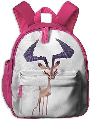 Children's Amazing Big Horn Antelope Deer Art Book Bags/Packbags School Bag For Kids