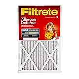 Filtrete 16x25x1, AC Furnace Air Filter, MPR 1000, Micro Allergen Defense, 4-Pack